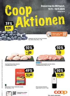 Vorschau Coop Aktionen gültig ab 13.11.2025