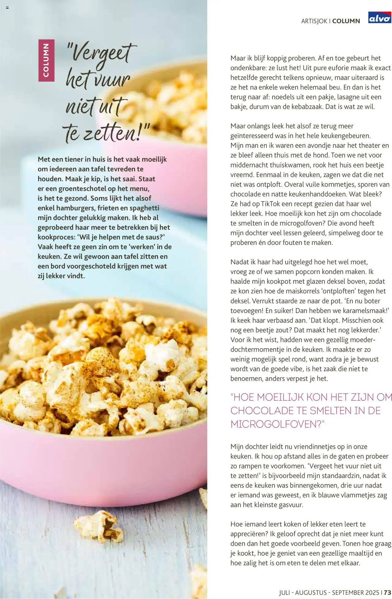 Alvo - Artisjok  - pagina 73- geldig vanaf 17/07/2025