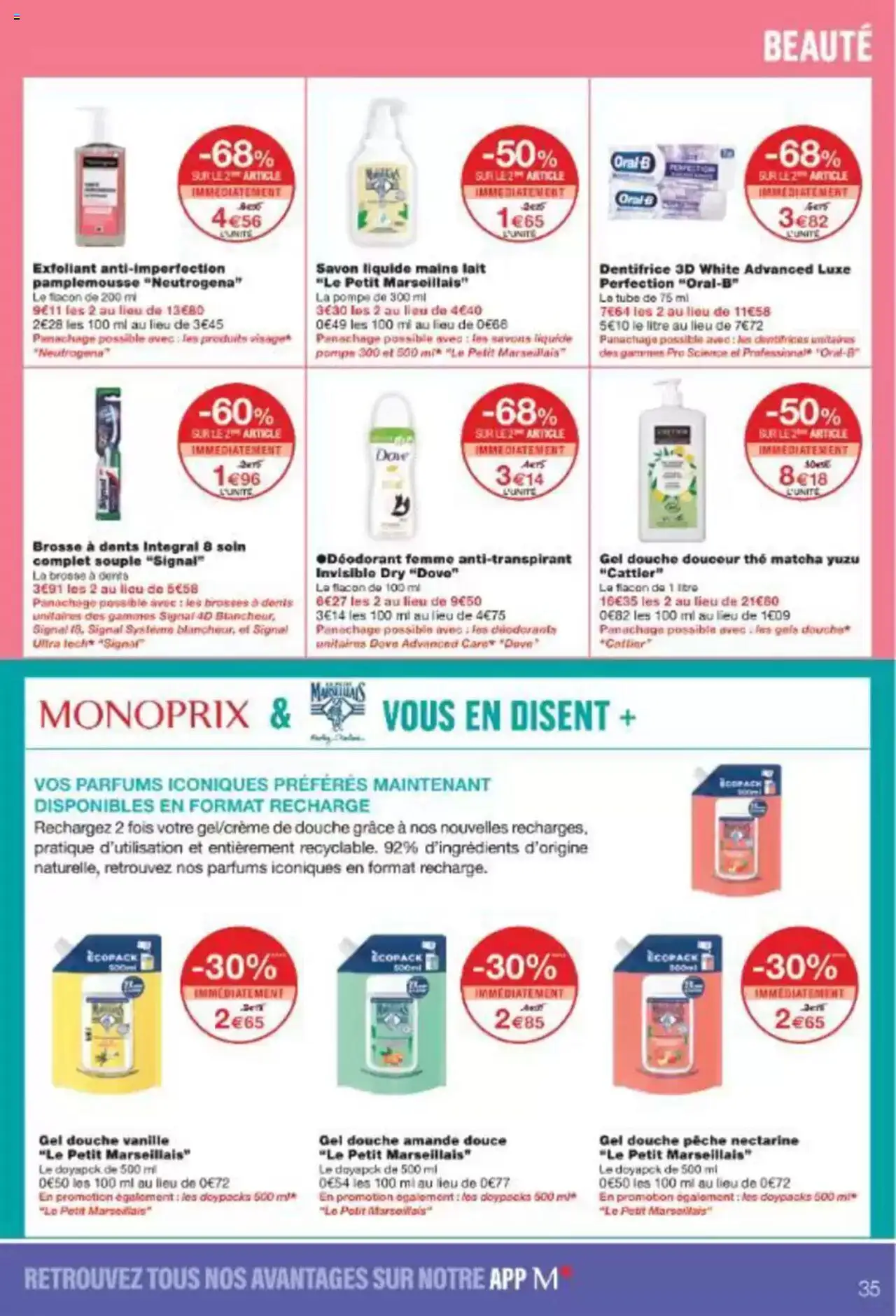 Monoprix catalogue - page 35 - valable à partir du 15/07/2025