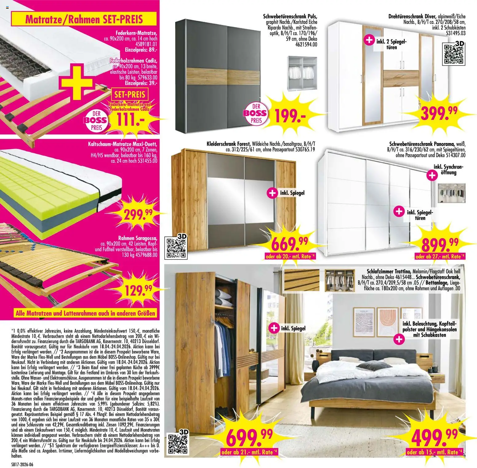 SB Möbel Boss Prospekt 	 - Seite 6 - gültig ab 18.04.2026