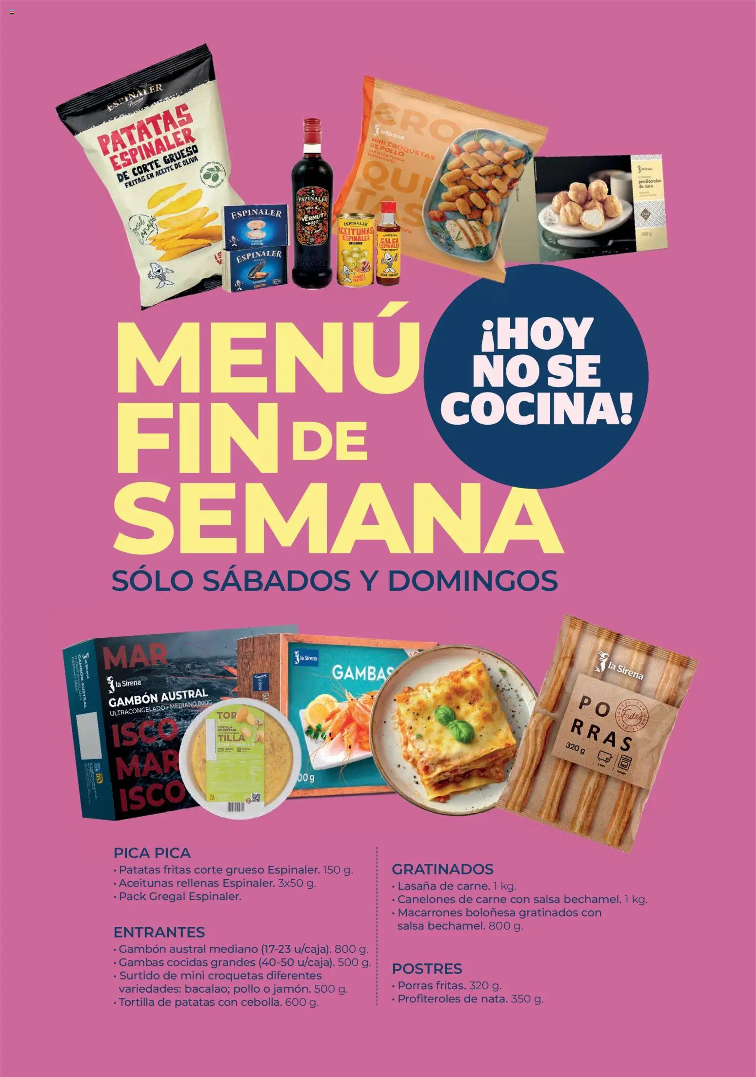 La Sirena Madrid - Página de 9 - Válido desde 26/02/2026