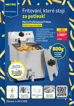 Náhled Makro leták - Fritování, které stojí za potlesk! platný od 01.09.2025