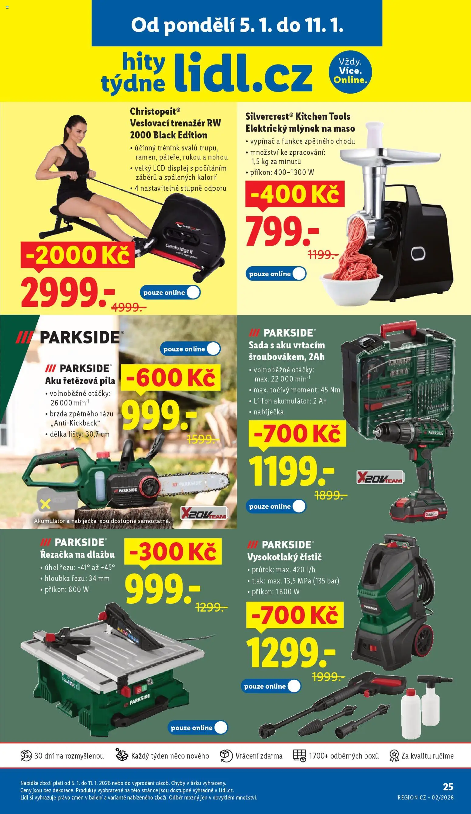 Lidl leták - Hity týdne - strana 1- platný od 05.01.2026