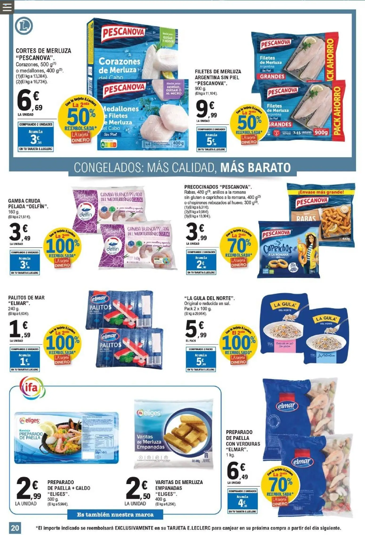 E.Leclerc folleto - Página de 20 - Válido desde 22/04/2026