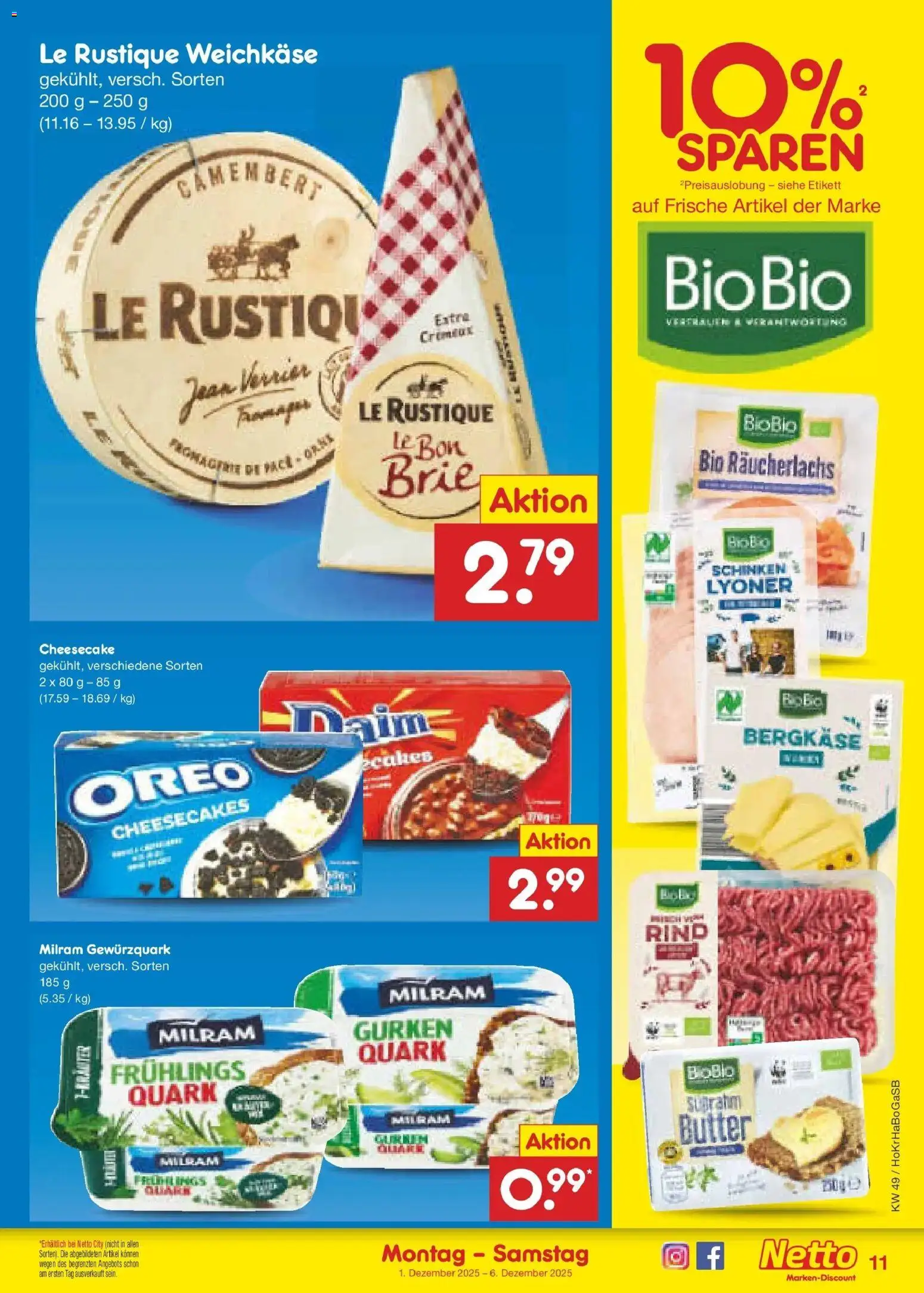 Netto Marken-Discount - Netto: Wochenangebote - Seite 11 - gültig ab 30.11.2025