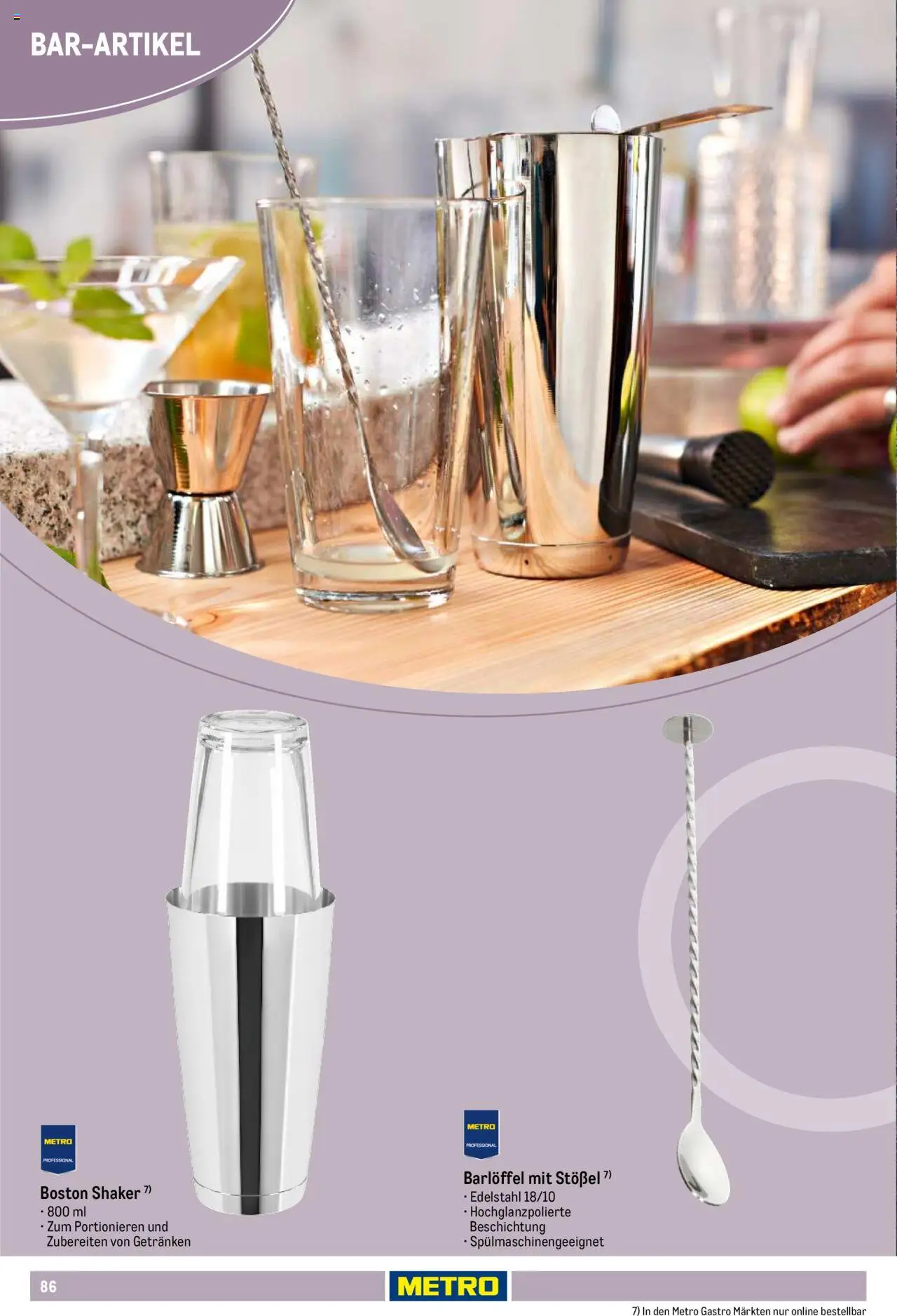 Metro Non Food Sortiment - Seite 86 - gültig ab 01.10.2025