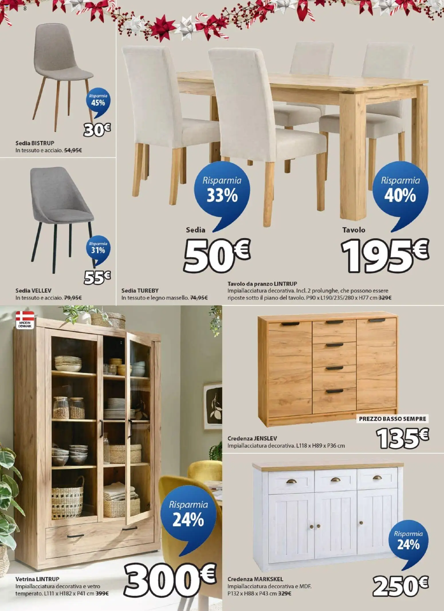 Volantino JYSK	 - pagina 8 - valido dal 24/11/2025