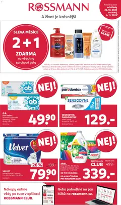 Náhled Rossmann leták platný od 22.10.2025