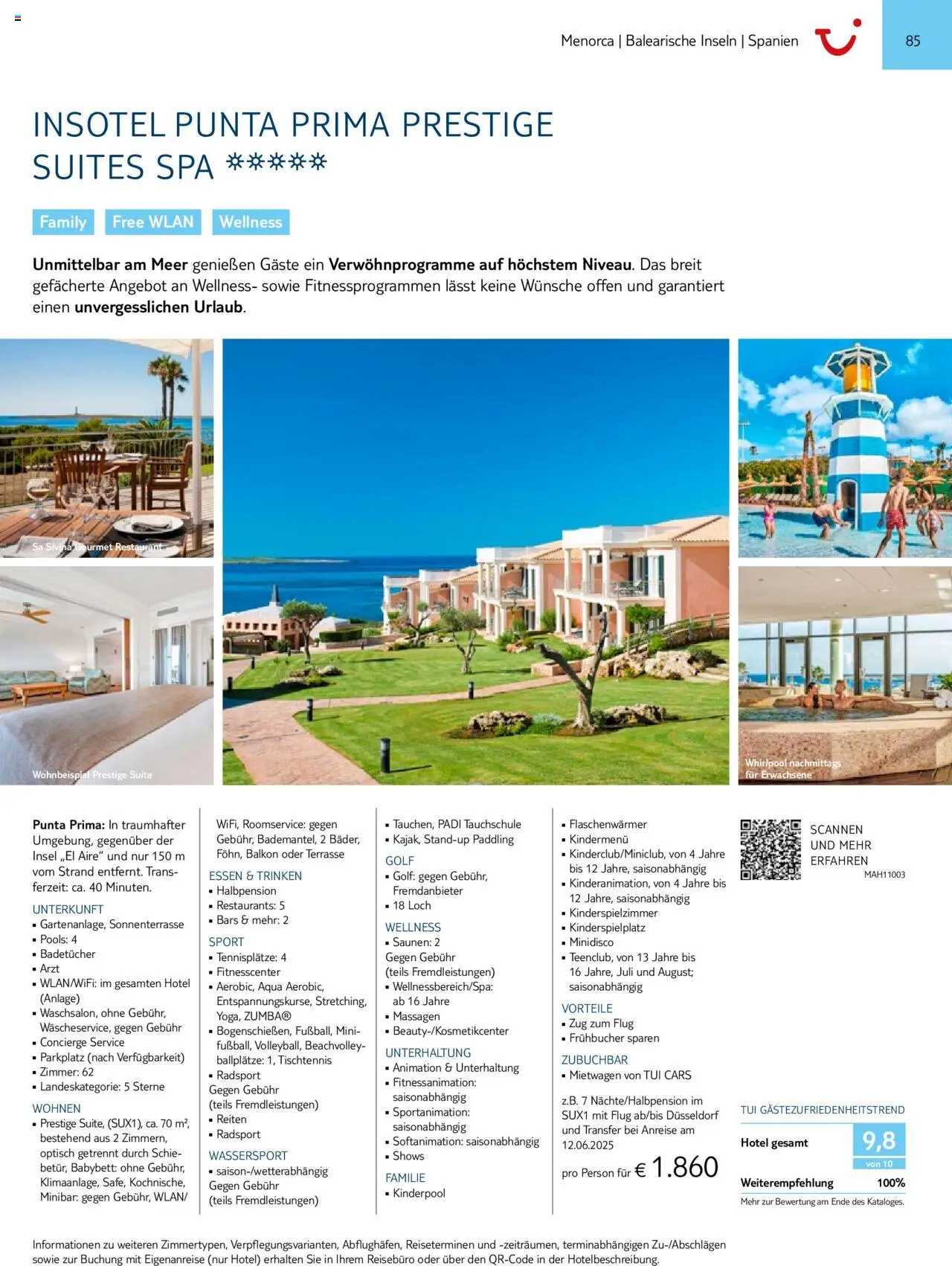 TUI  Südeuropa & Nordafrika 2025/26 - Seite 85 - gültig ab 01.01.2025
