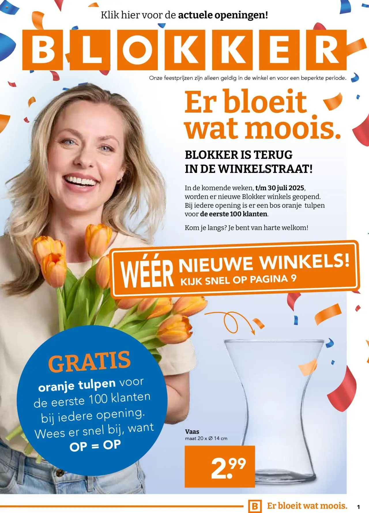 Blokker - Folder - pagina 1- geldig vanaf 16-07-2025