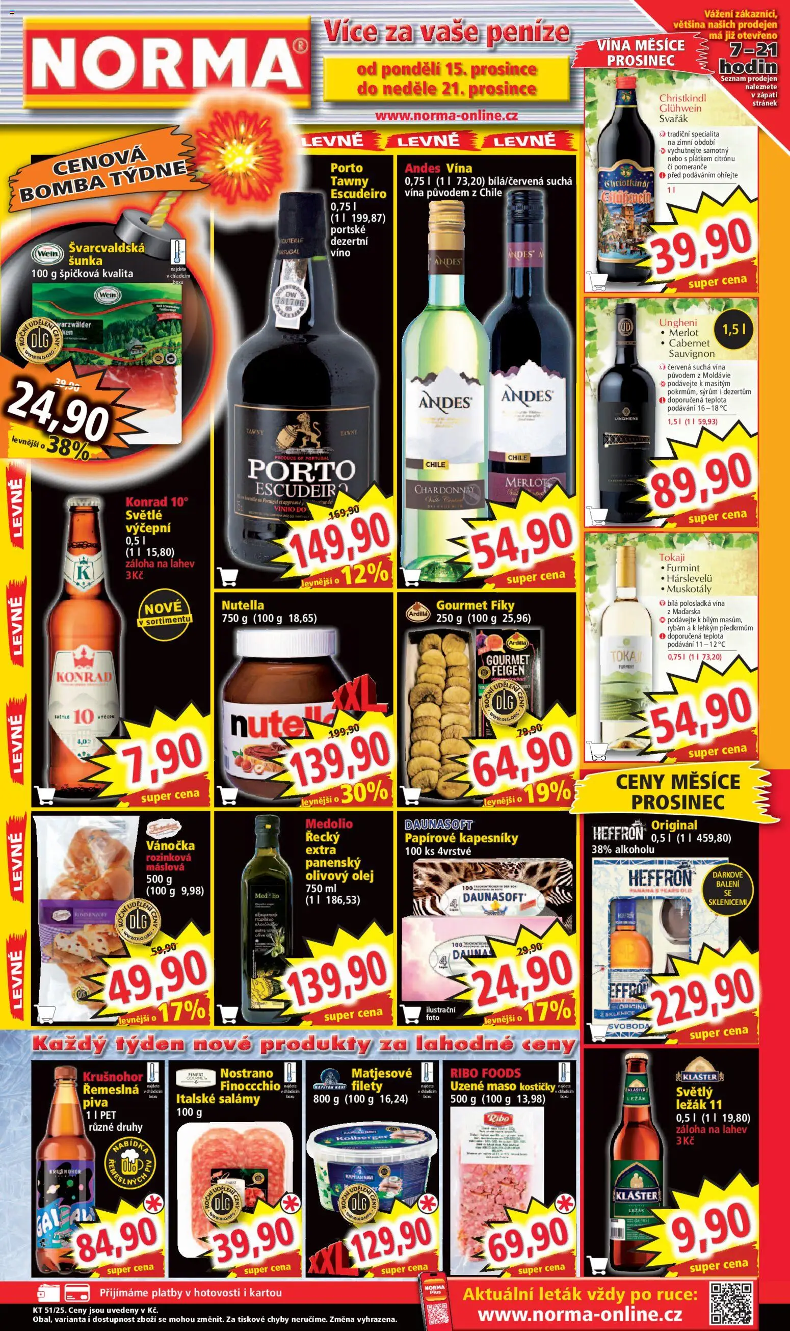 Norma leták - strana 1- platný od 15.12.2025