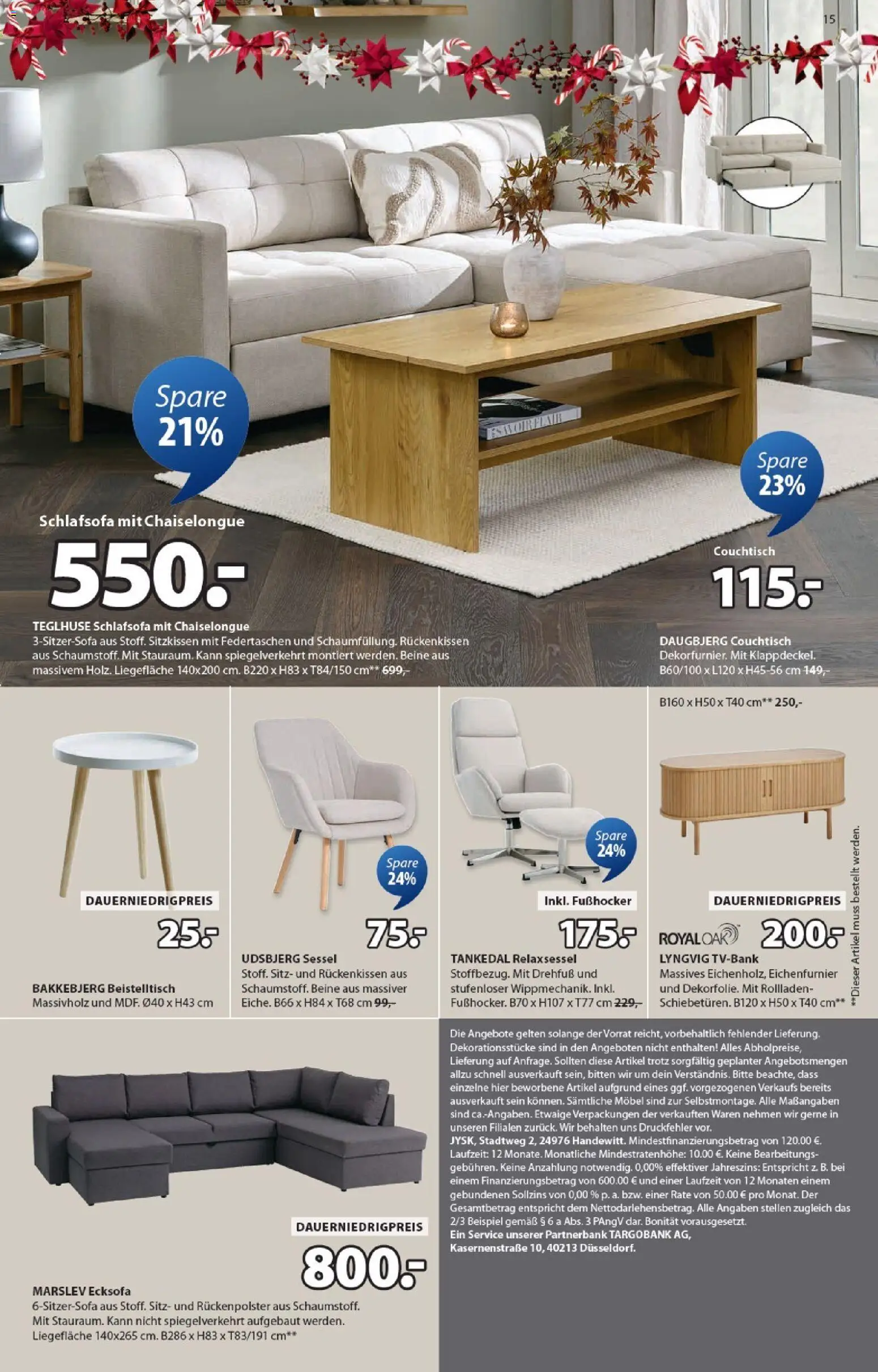 Prospekt JYSK - Seite 15 - gültig ab 22.11.2025