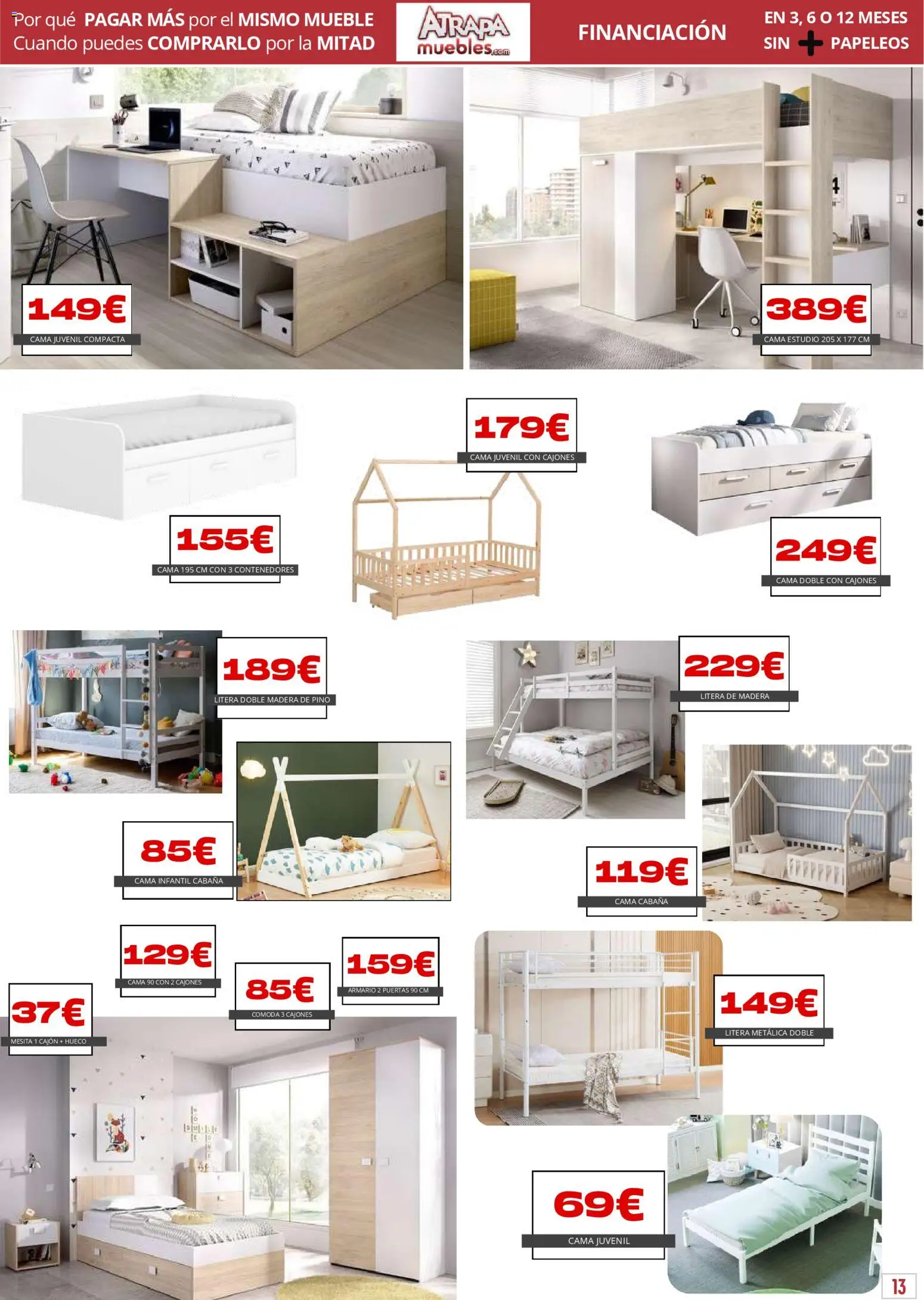 Atrapa Muebles folleto - Página de 13 - Válido desde 03/03/2026