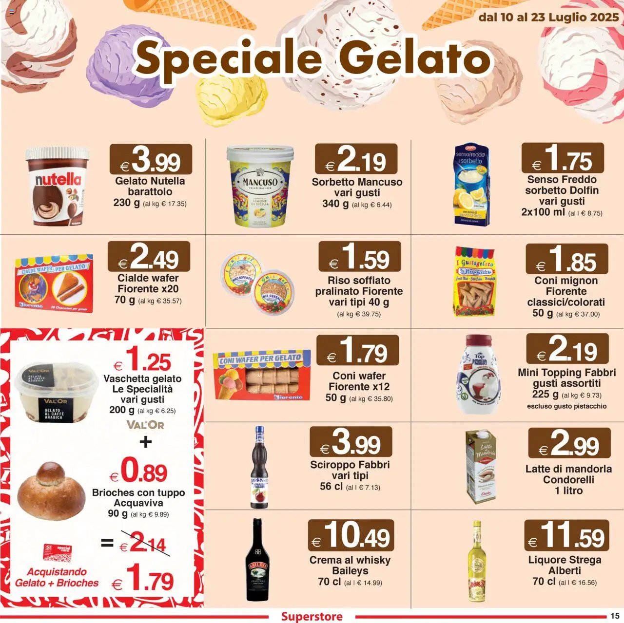 Sì con Te	Superstore catalogo - pagina 15 - valido dal 10/07/2025