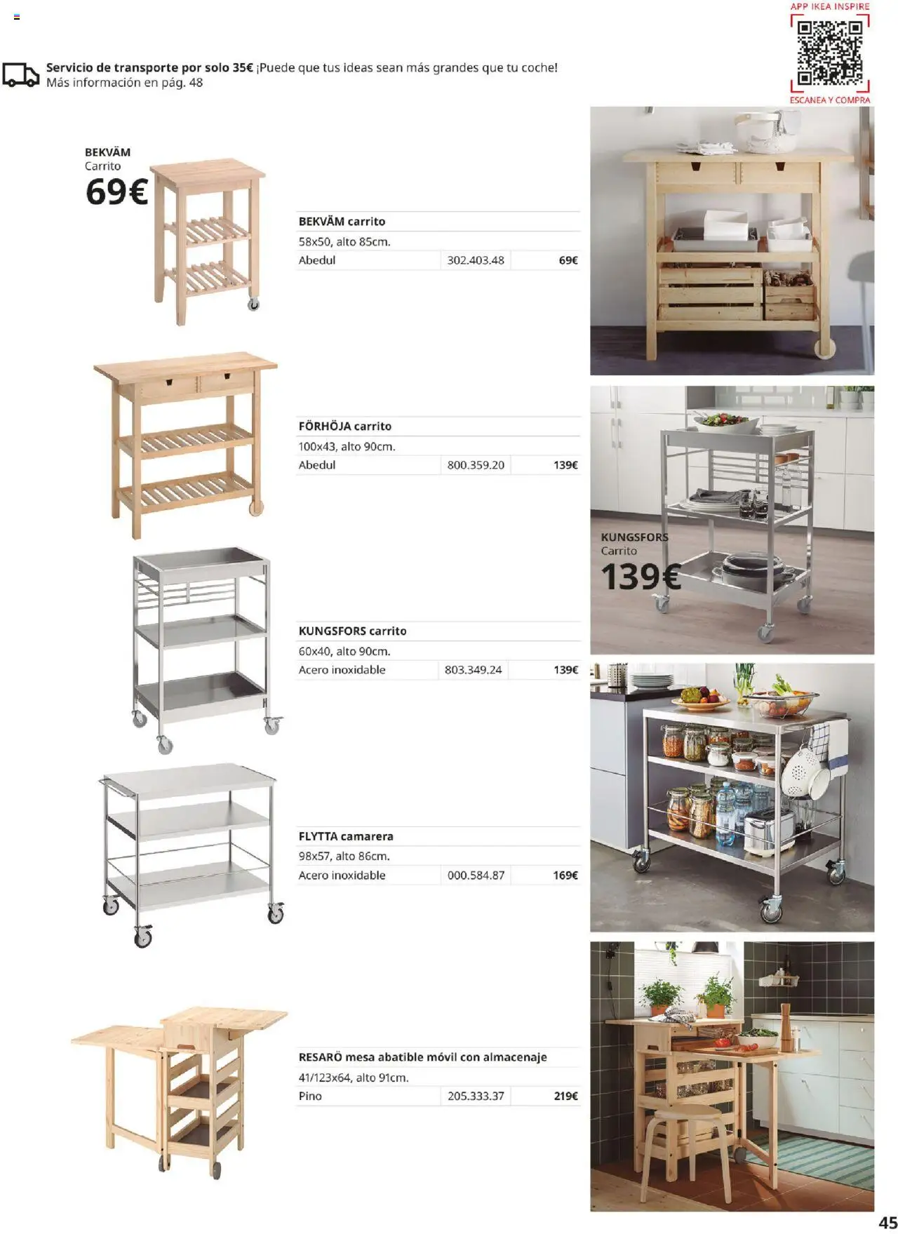 Catálogo IKEA Cocinas - Página de 45 - Válido desde 01/09/2025