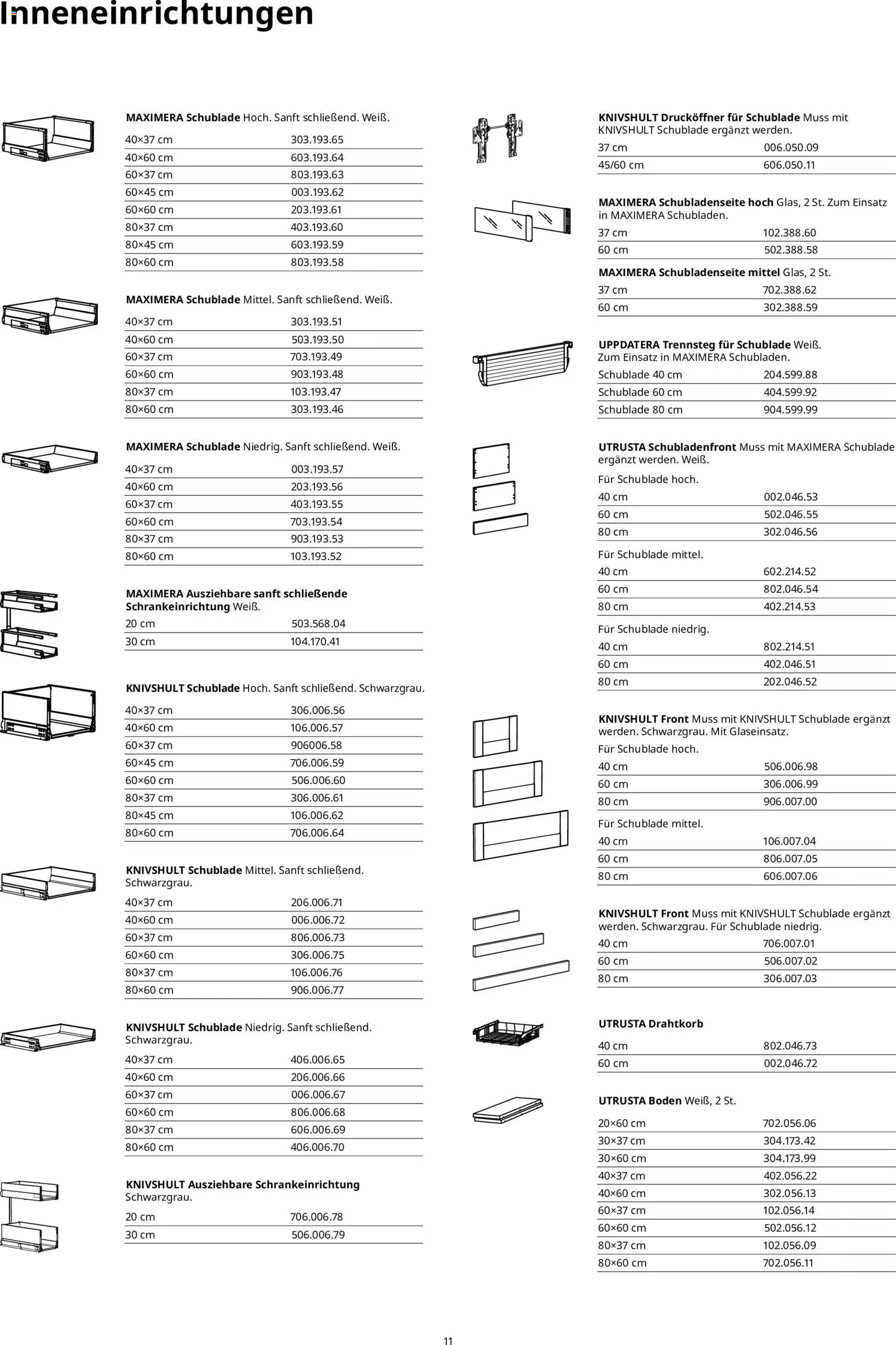 Ikea Küchensystem - Seite 11 - gültig ab 02.01.2026