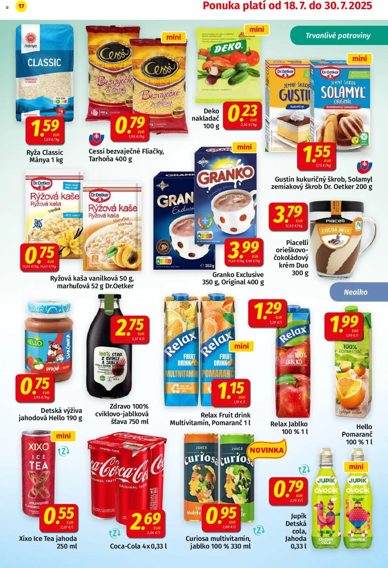 Koruna leták - strana 17- platný od 18.07.2025
