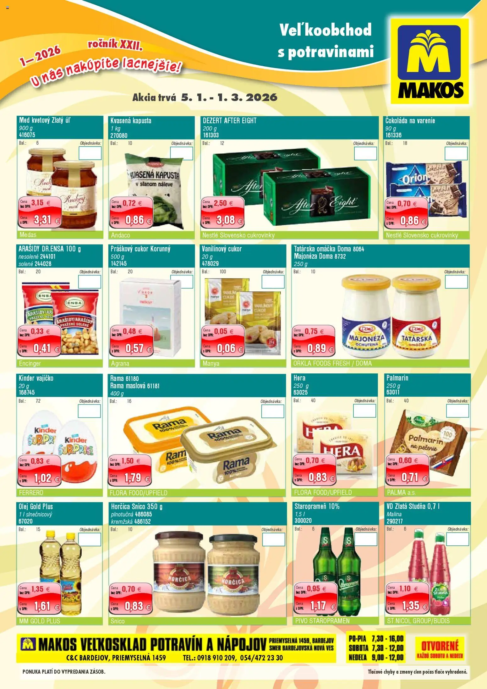 Makos veľkoobchod - strana 1- platný od 05.01.2026