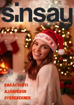 Előnézet Sinsay Akciós újság érvényes 2025.11.26.-tól