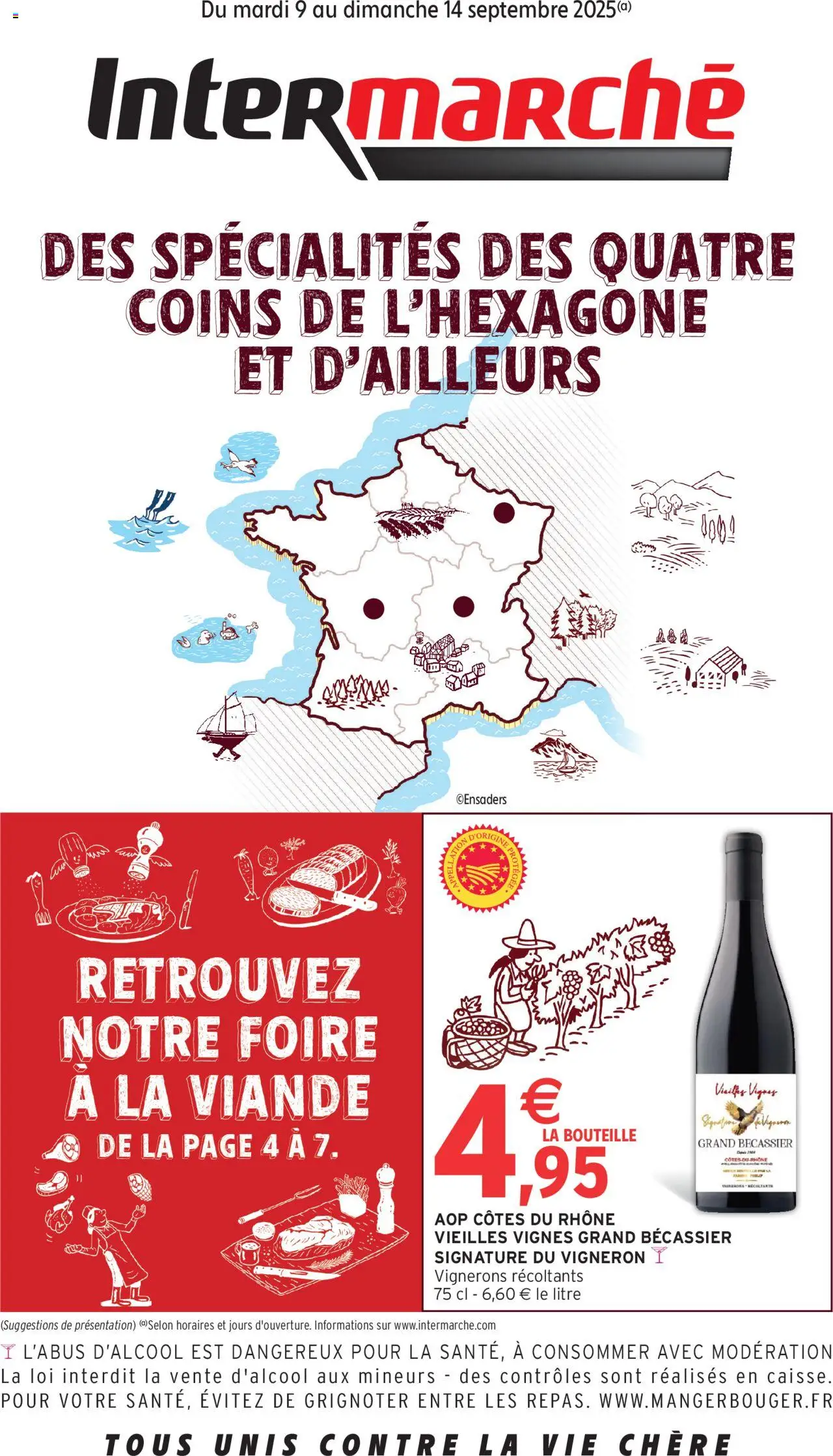 Intermarché Catalogue: sélection de notre région spécial foire à la viande - page 1 - valable à partir du 09/09/2025