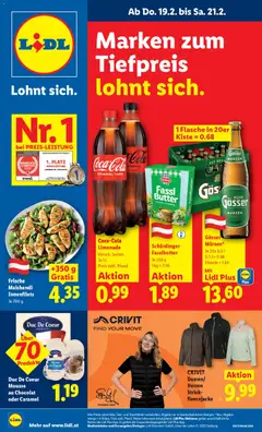 Vorschau Lidl Flugblatt gültig ab 19.02.2026