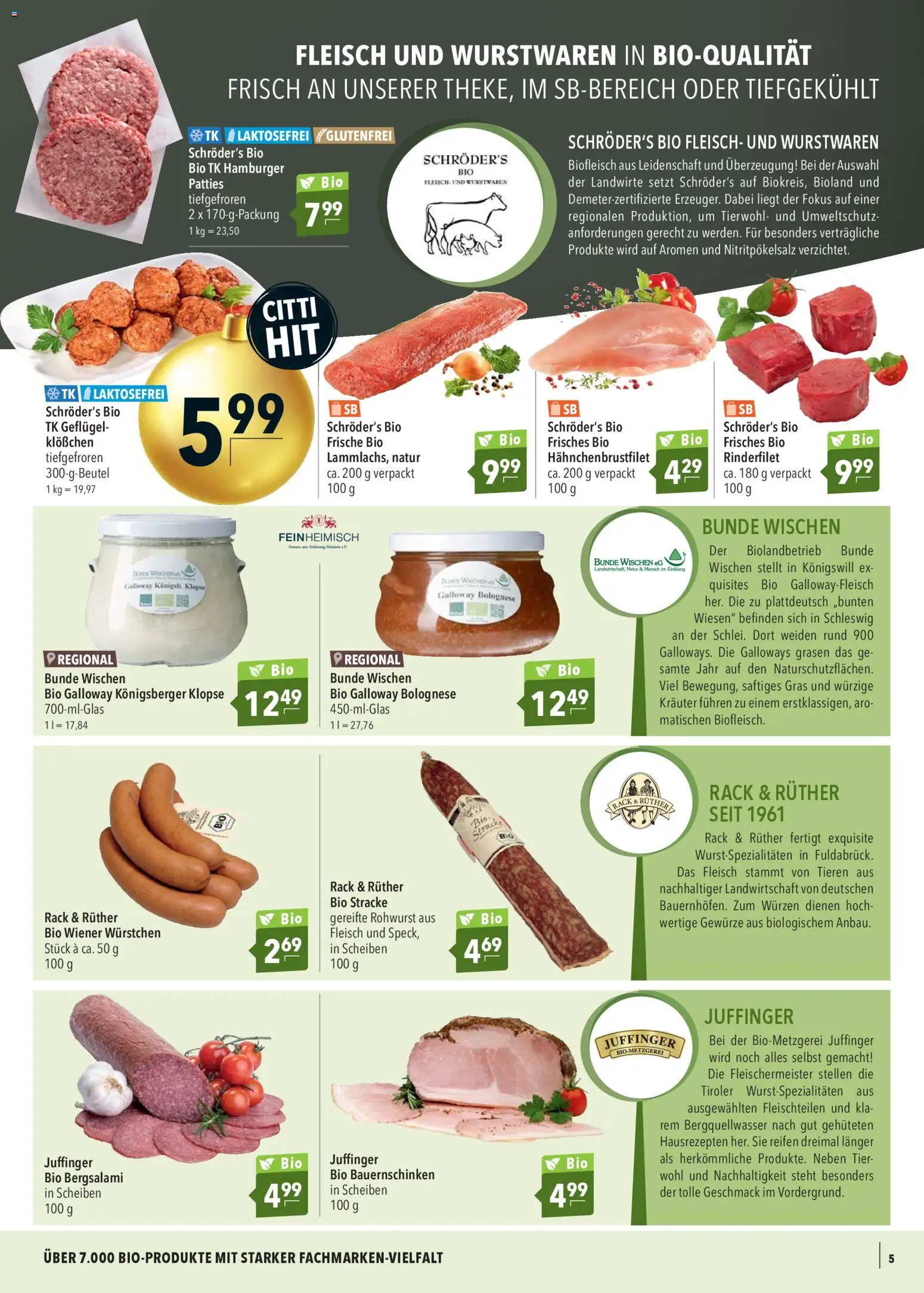 CITTI Markt Bio logisch! - Seite 5 - gültig ab 03.12.2025