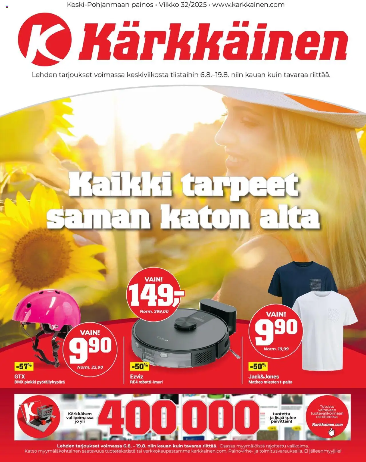 Kärkkäinen tarjoukset - sivu 1- voimassa alkaen 06/08/2025
