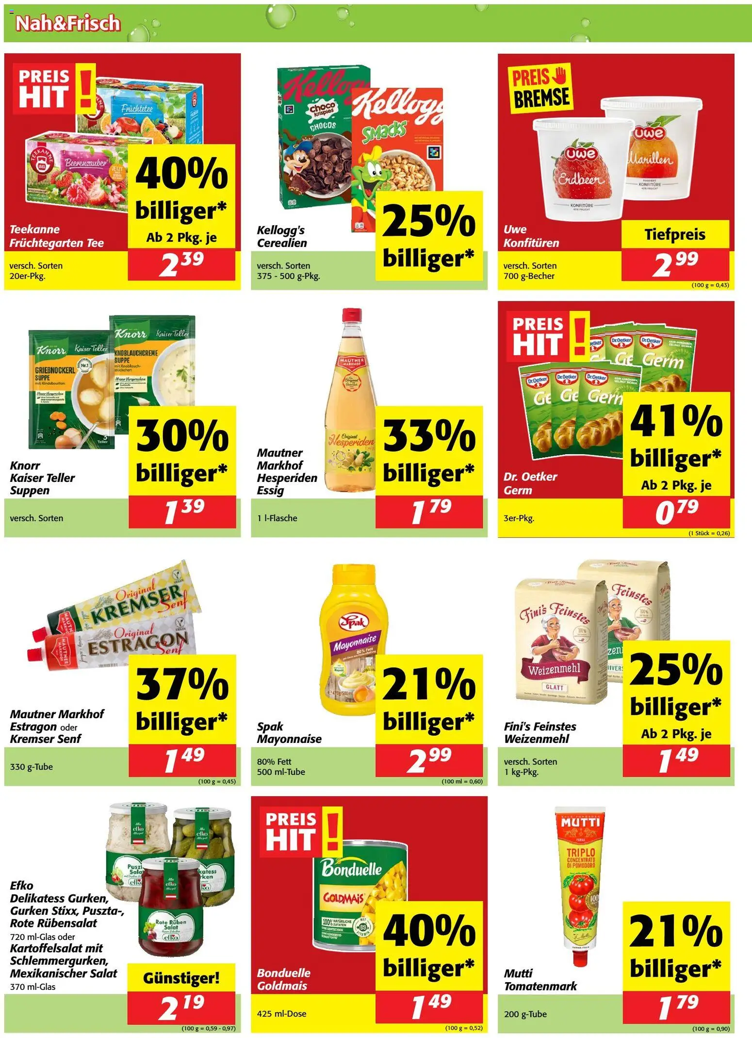 Nah und Frisch Flugblatt - page 4- valid from 01.04.2026