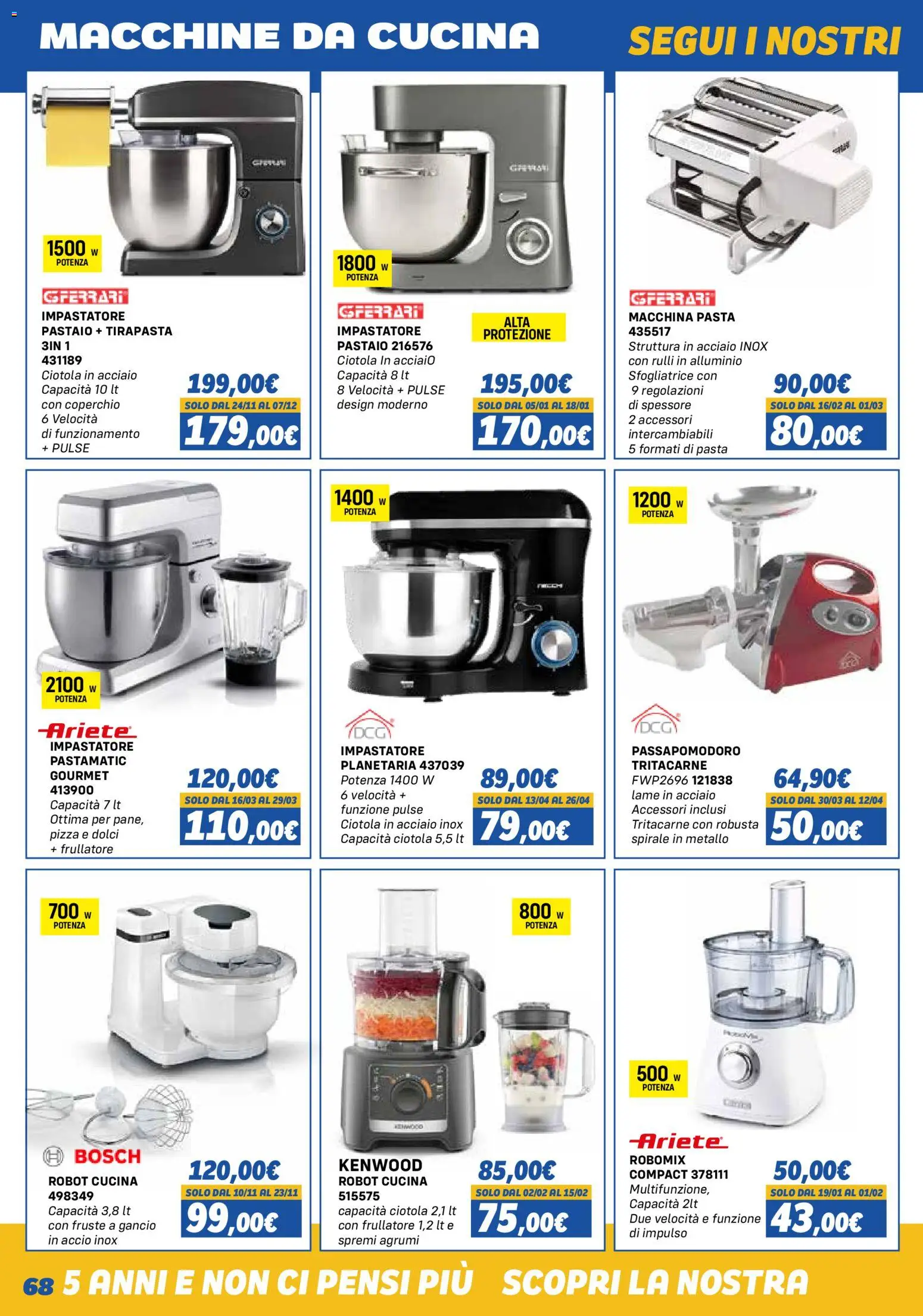 Orizzonte Elettrodomestici catalogo - pagina 68 - valido dal 01/11/2025