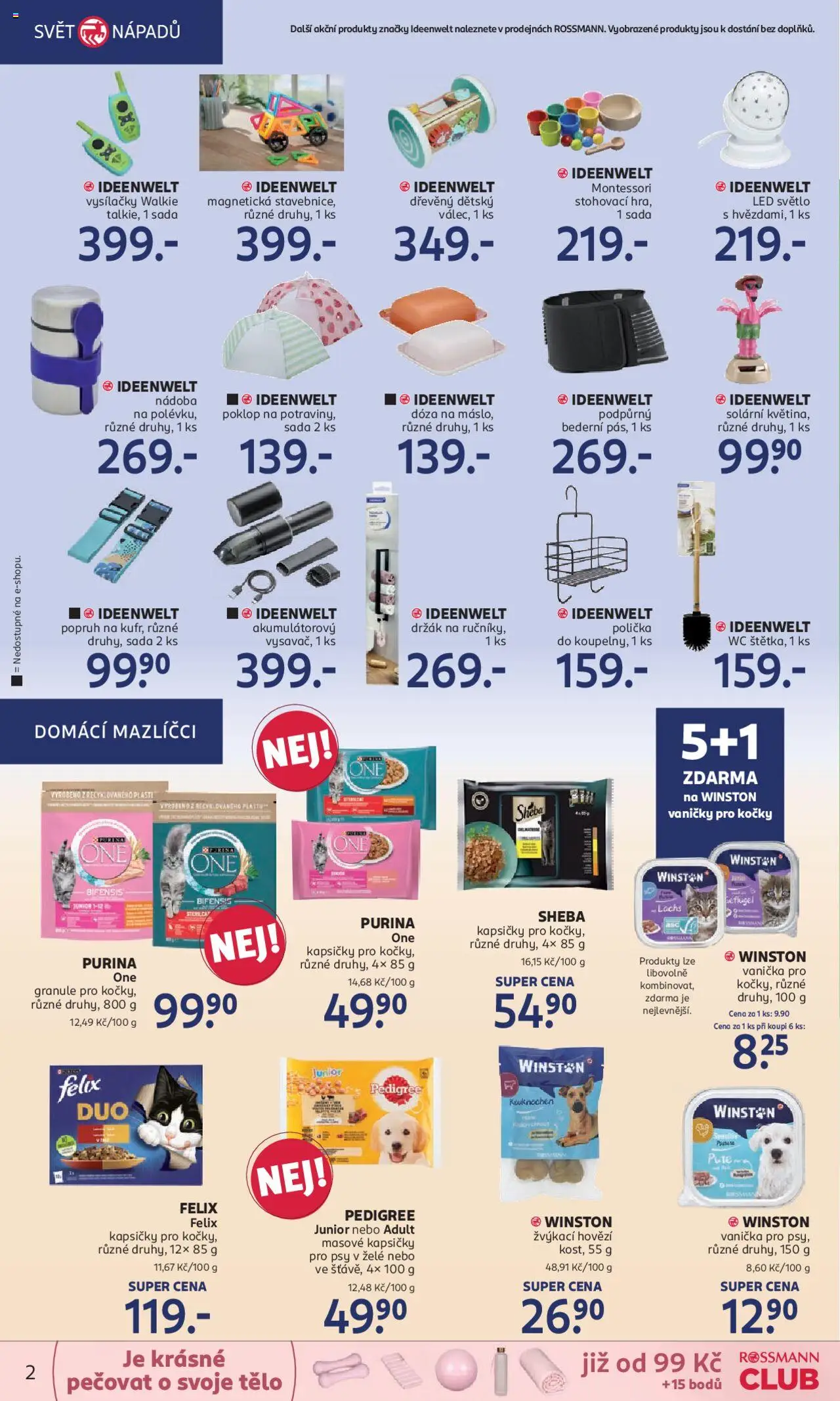 Rossmann leták - strana 2- platný od 16.07.2025