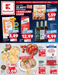 Előnézet Kaufland SK Akciós újság érvényes 2026.01.22.-tól