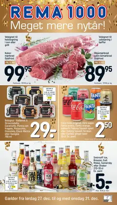Forhåndsvisning Rema 1000 - Tilbudsavis gyldig fra 27/12/2025