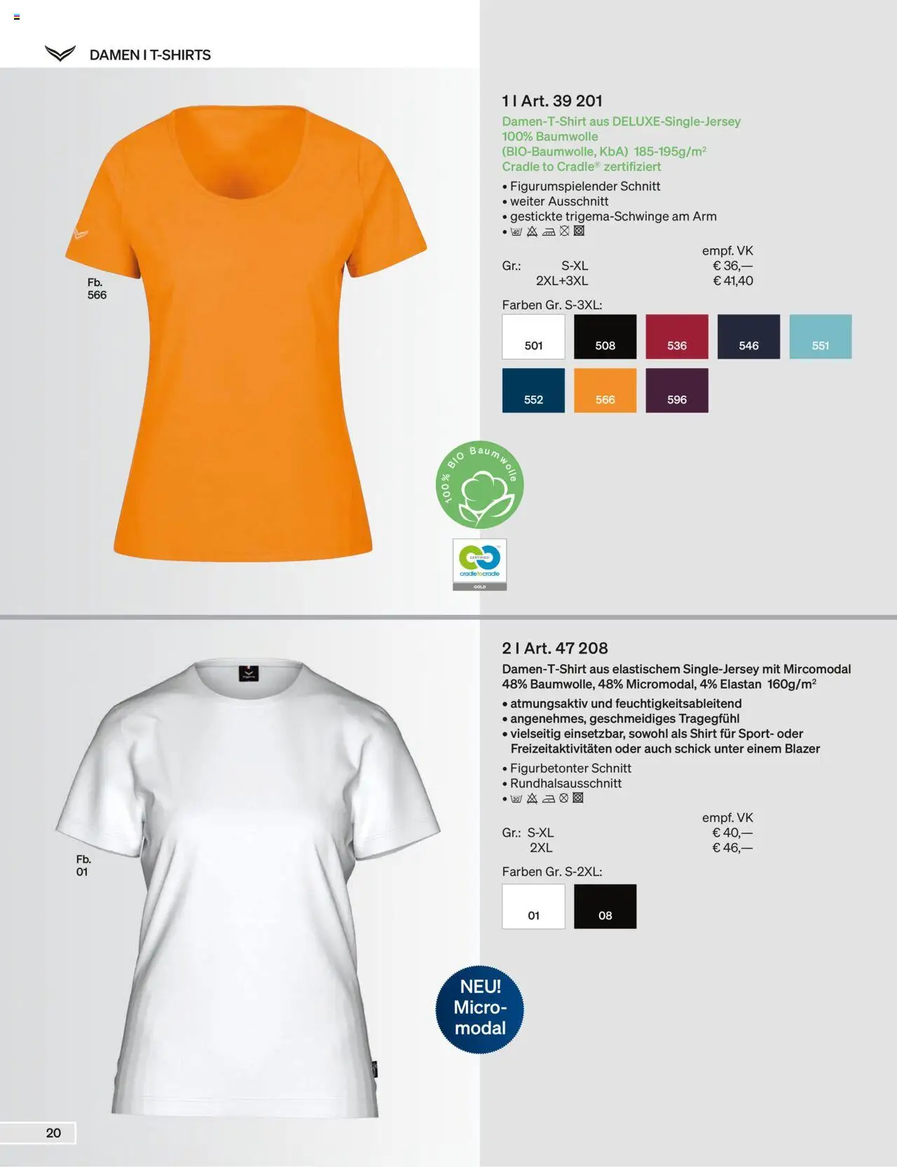 Trigema Prospekt 	 - Seite 20 - gültig ab 01.09.2025