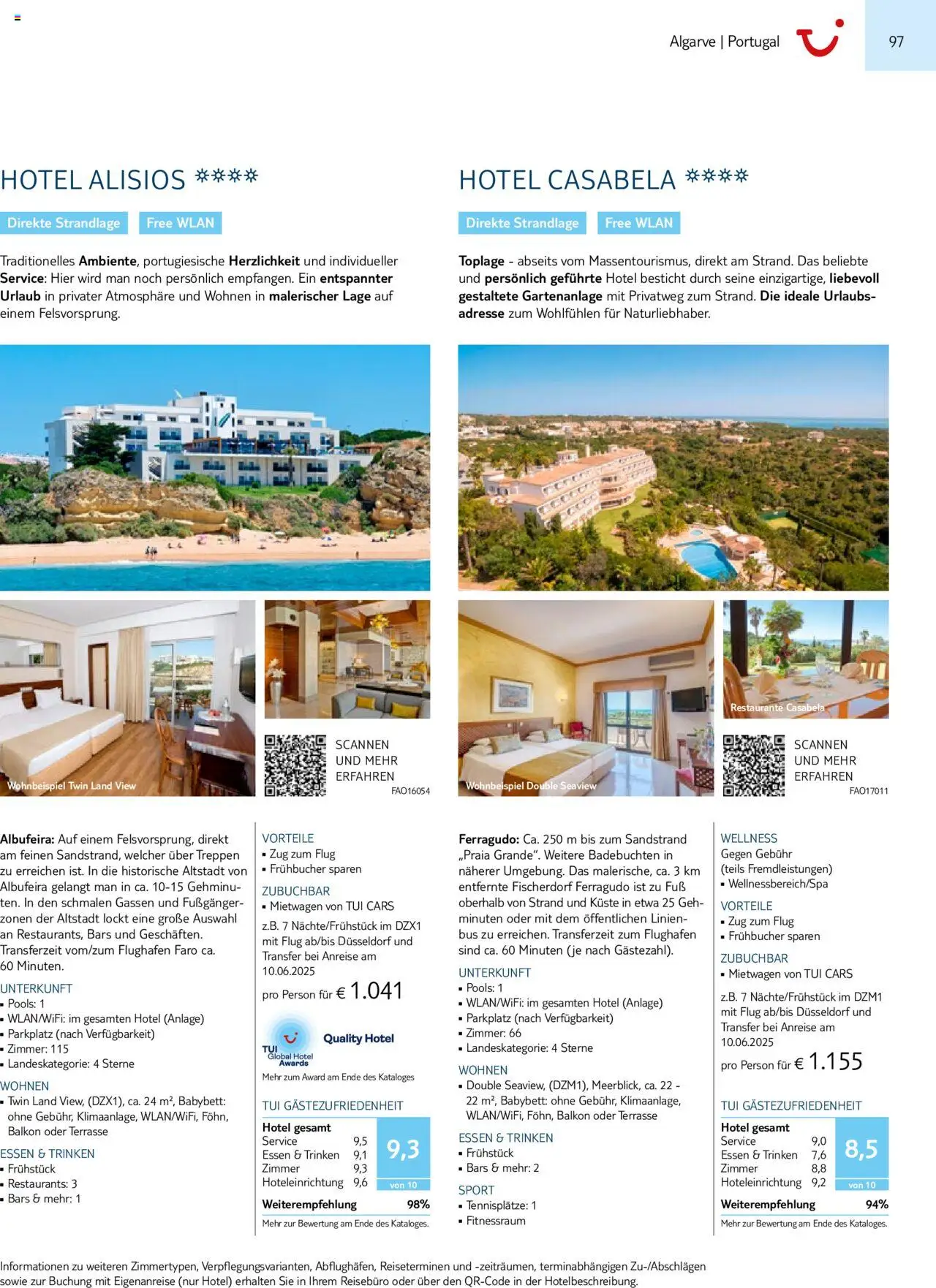TUI  Südeuropa & Nordafrika 2025/26 - Seite 97 - gültig ab 01.01.2025