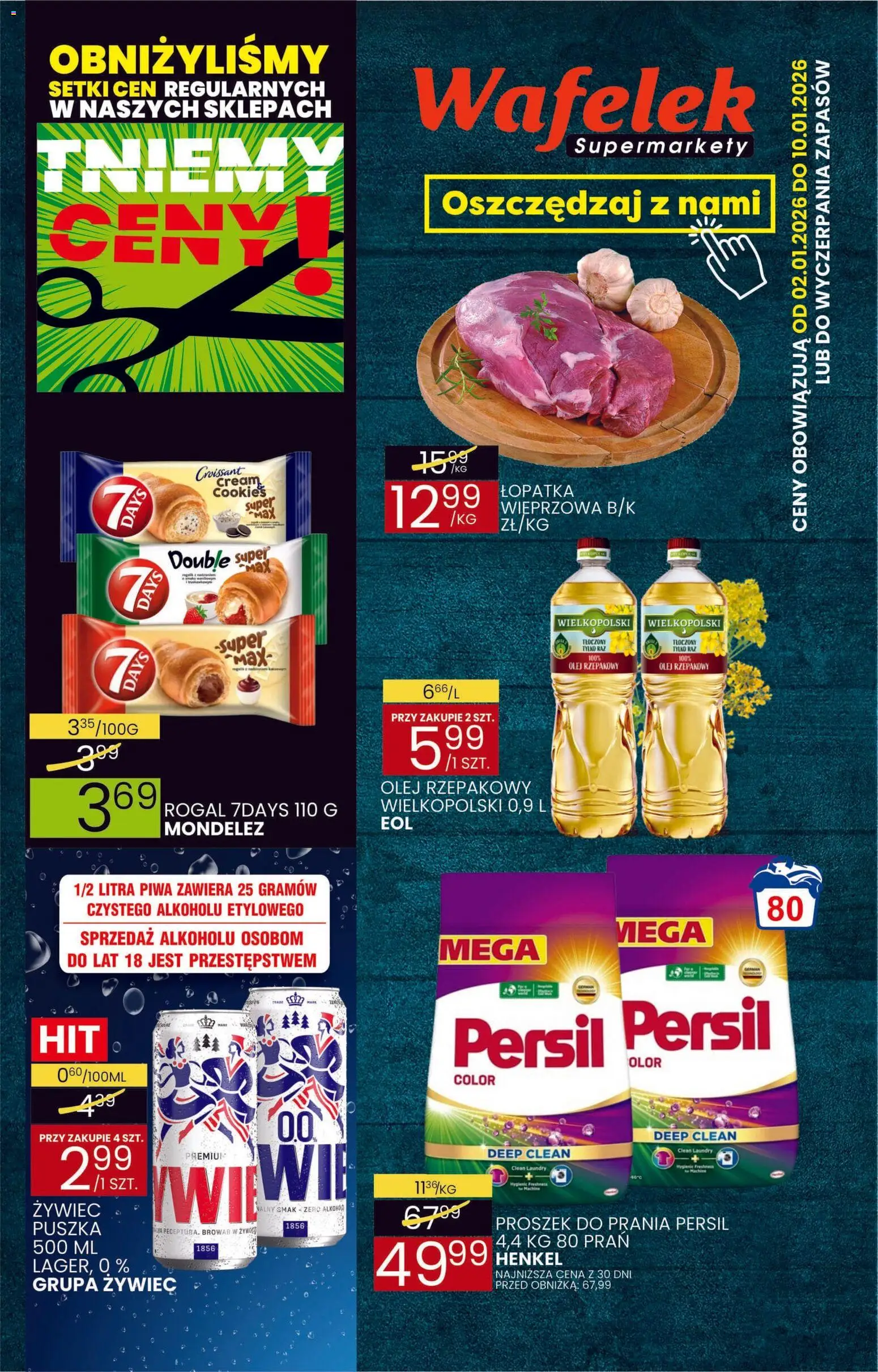 Wafelek Gazetka - strona 1- ważny od 02.01.2026
