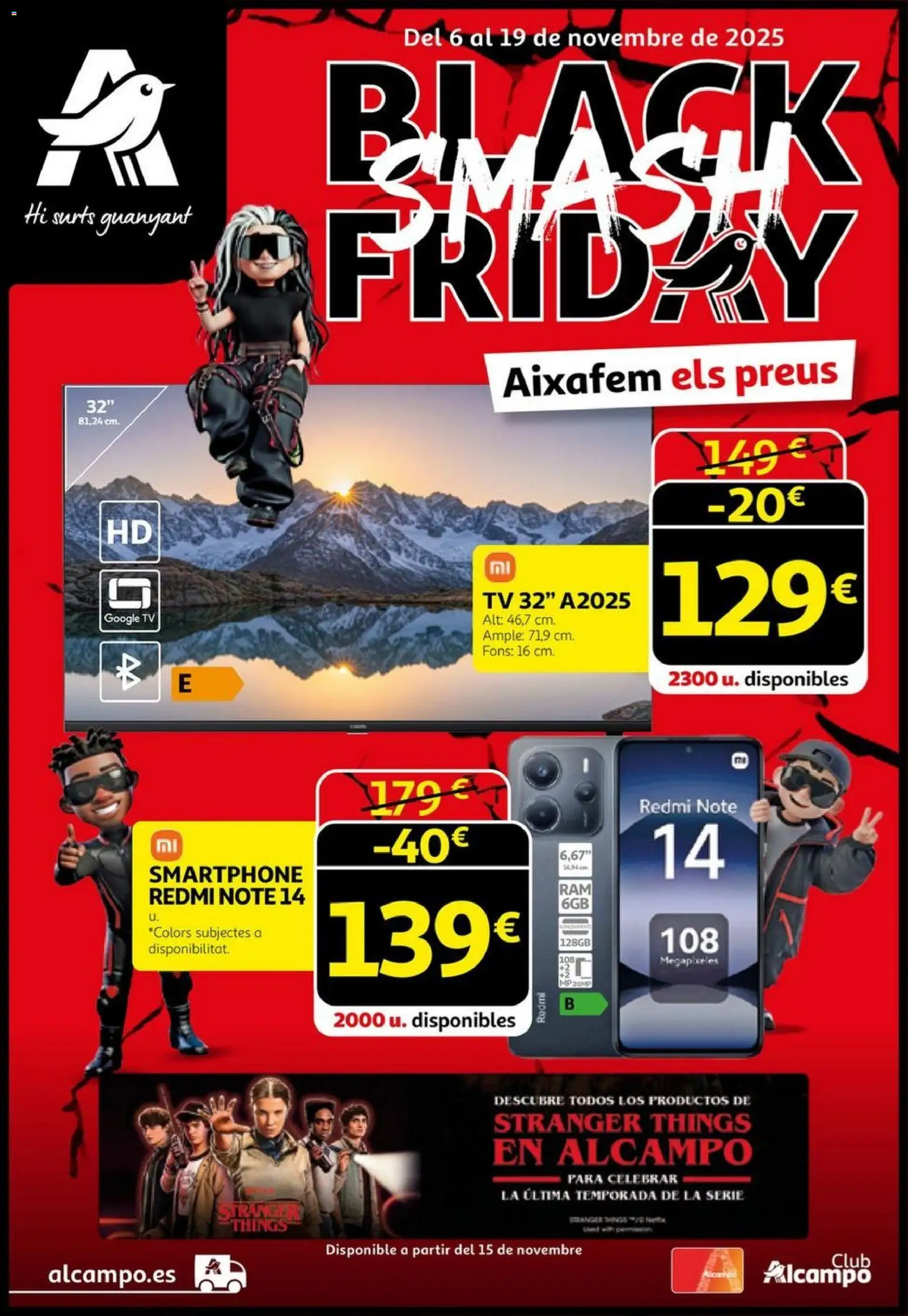 Alcampo - Black Friday - Página de 1 - Válido desde 06/11/2025
