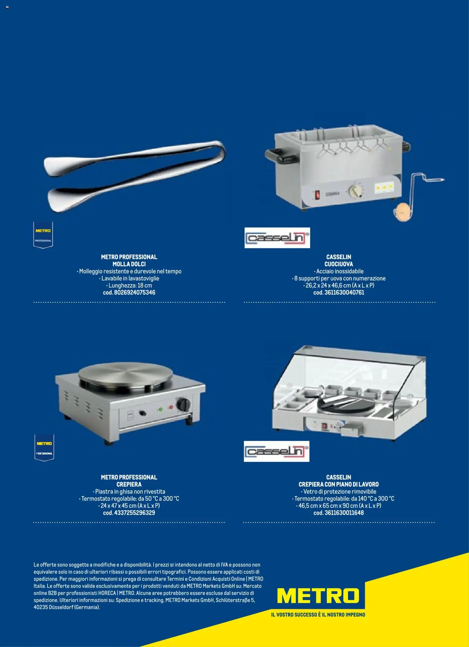 Metro Hotel catalogo - pagina 100 - valido dal 17/10/2025