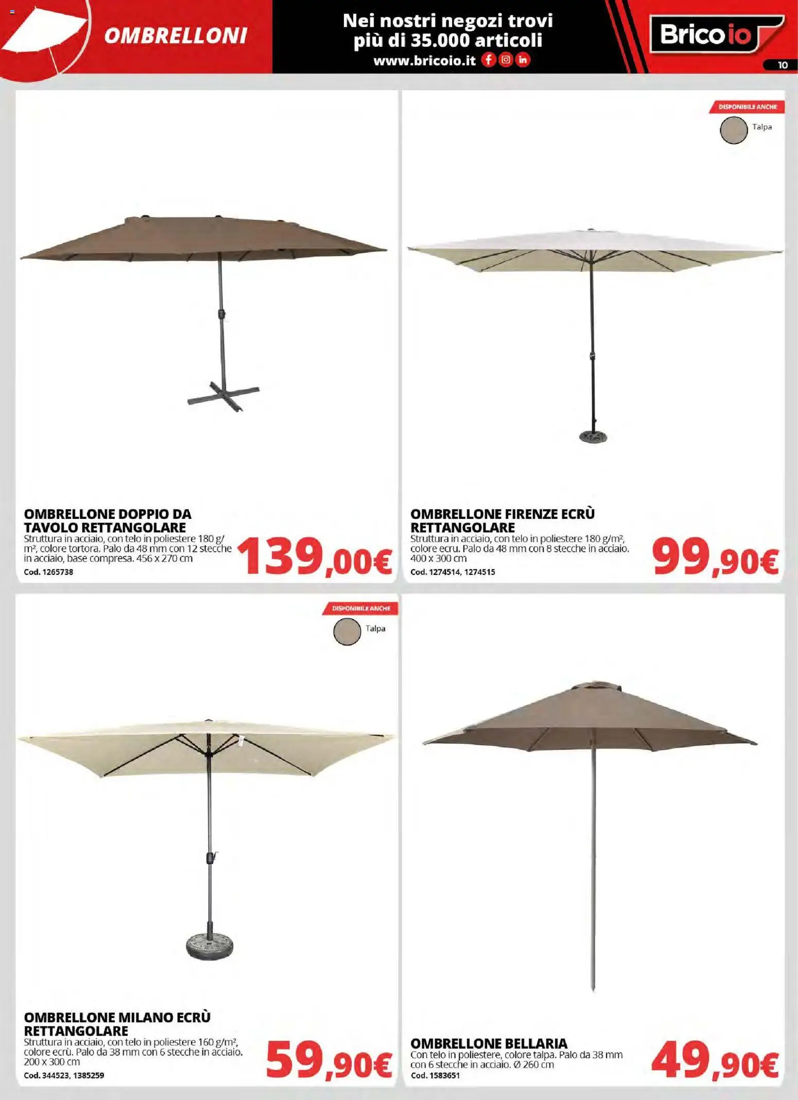Brico io volantino - pagina 10 - valido dal 30/03/2026