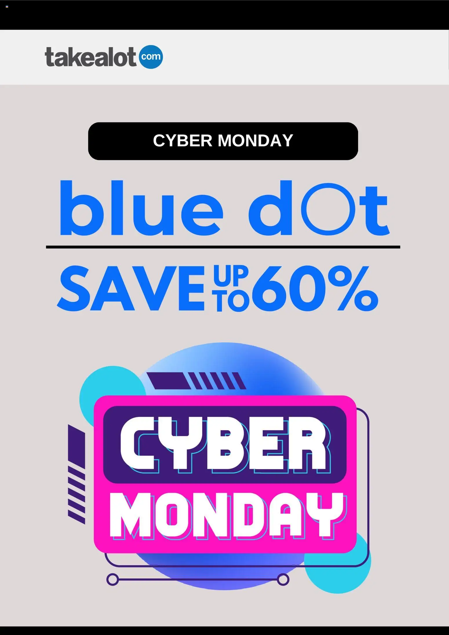 Takealot Cyber Monday - page 1- valid from 01/12/2025