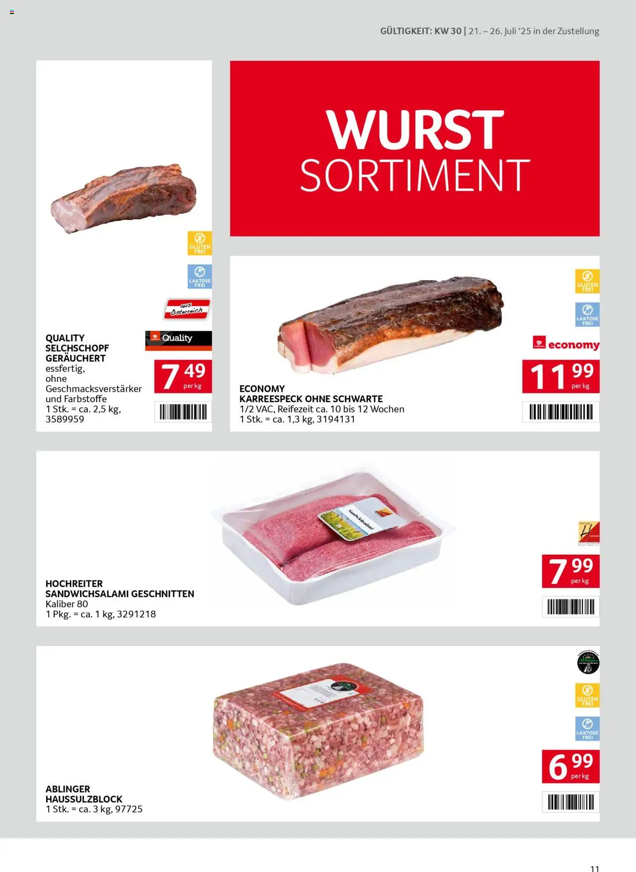 Transgourmet Zustellaktion  - Seite 11- gültig ab 20.07.2025