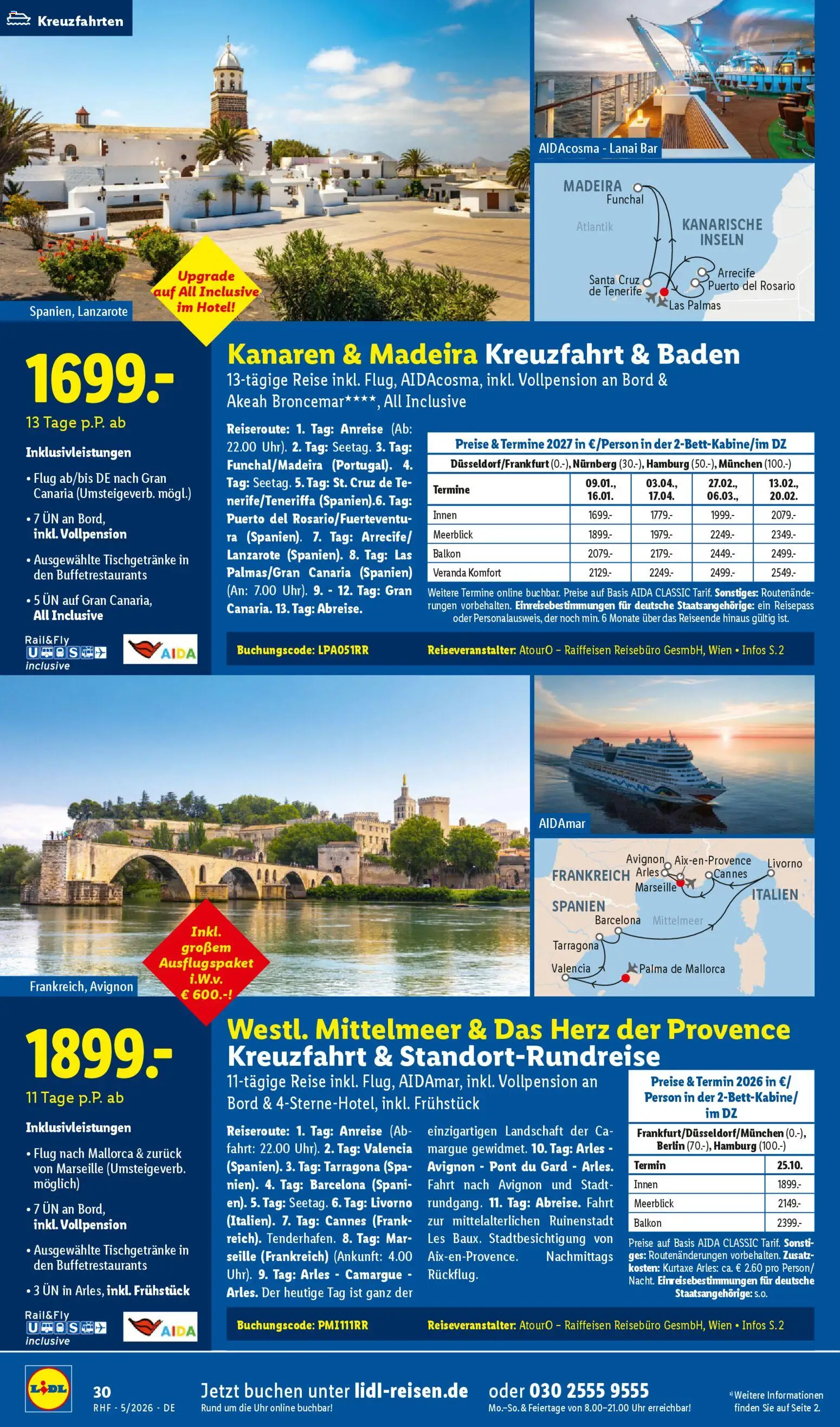 Lidl Reisen Prospekt 	 - Seite 30 - gültig ab 29.04.2026
