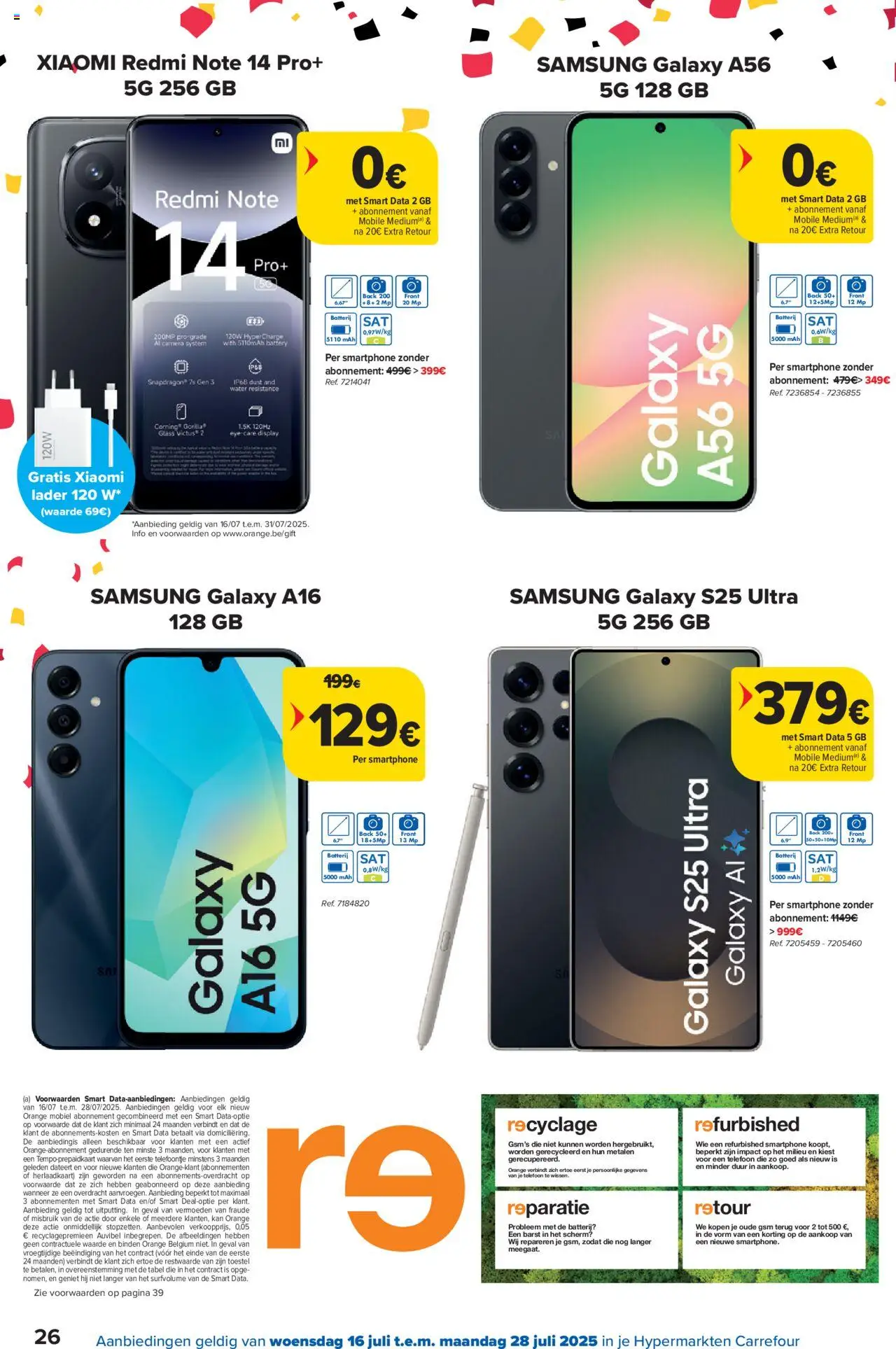Carrefour folder week 29 - pagina 26- geldig vanaf 16/07/2025