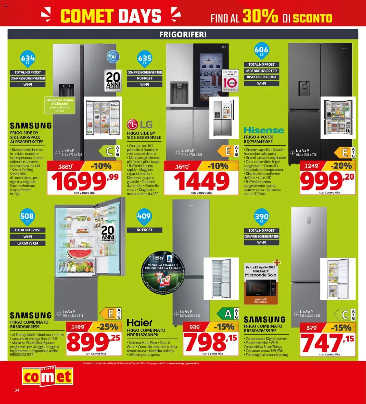 Comet volantino - pagina 34 - valido dal 19/03/2026