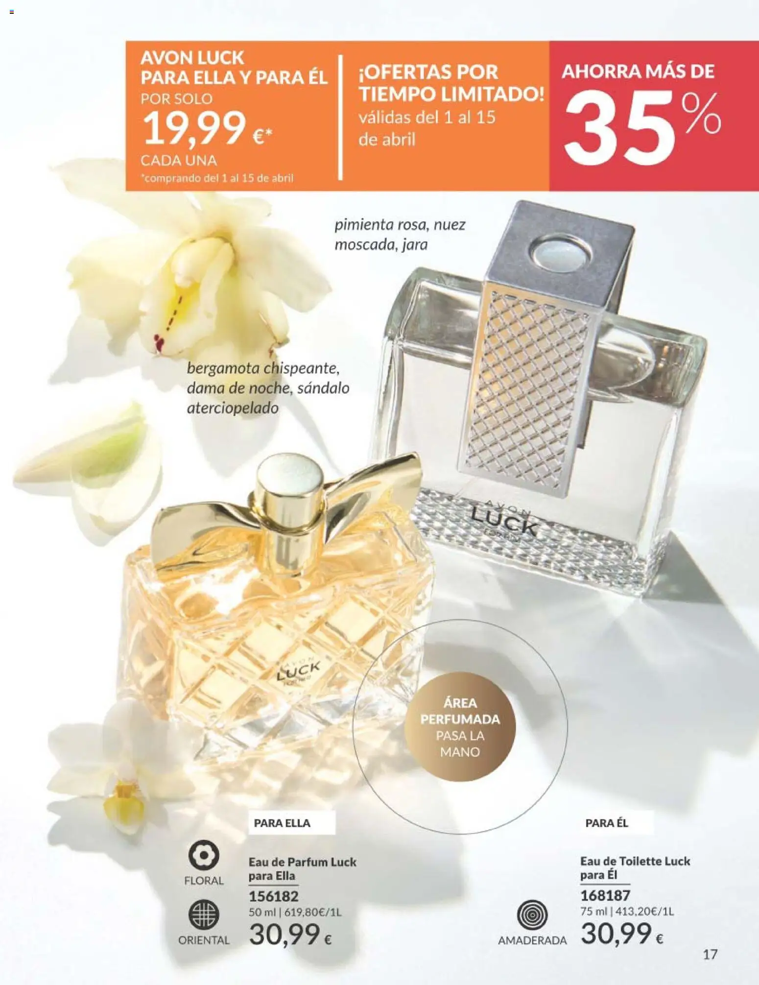 Catálogo AVON campaña 4 - Página de 17 - Válido desde 01/04/2026