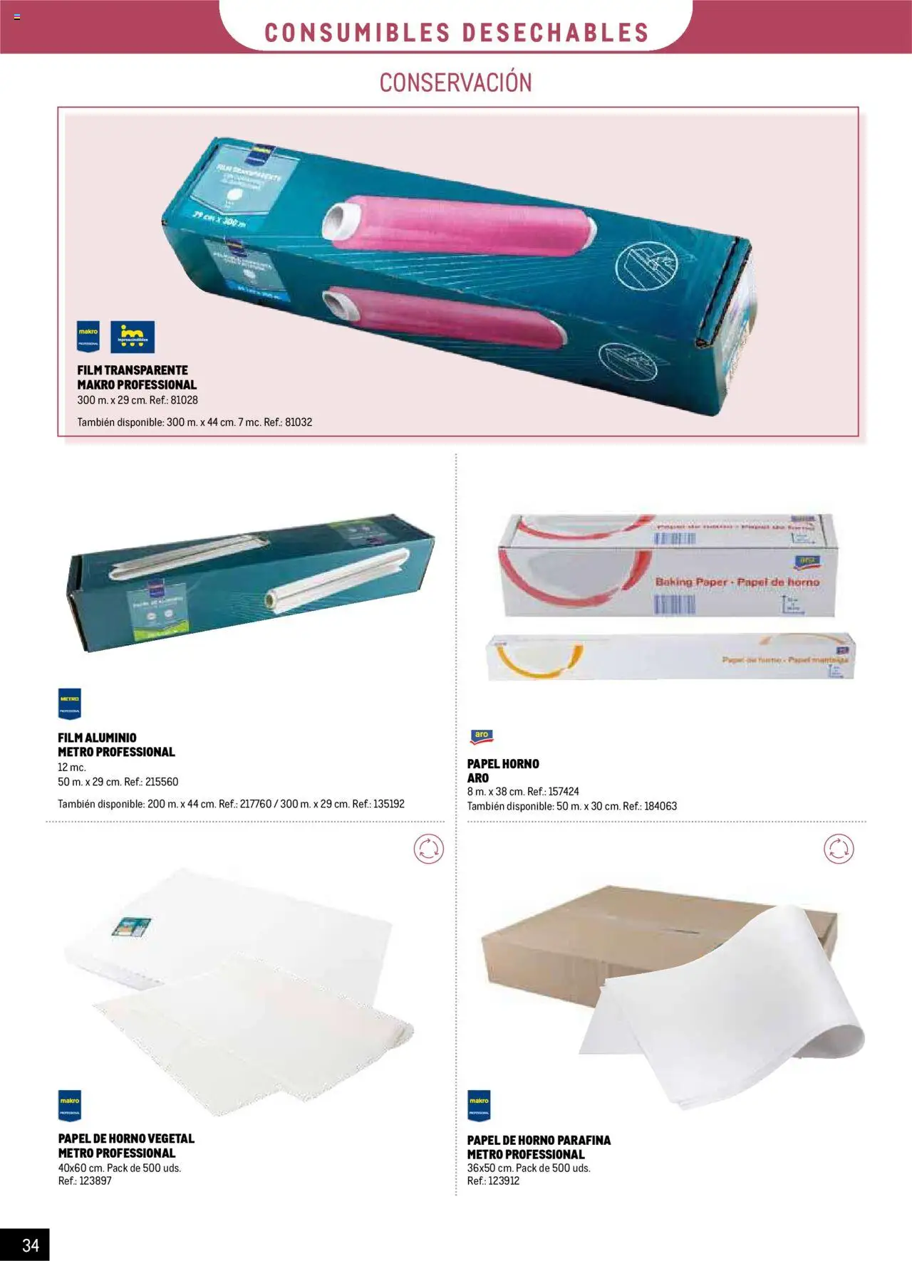 Makro - Catalogo Desechables Take Away Sur - Página de 34 - Válido desde 07/07/2025