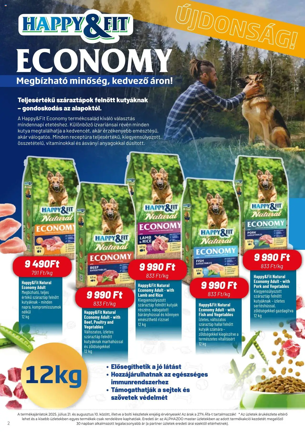 AlphaZoo Akciós újság - 2oldal - érvényes 2025.07.21.-tól