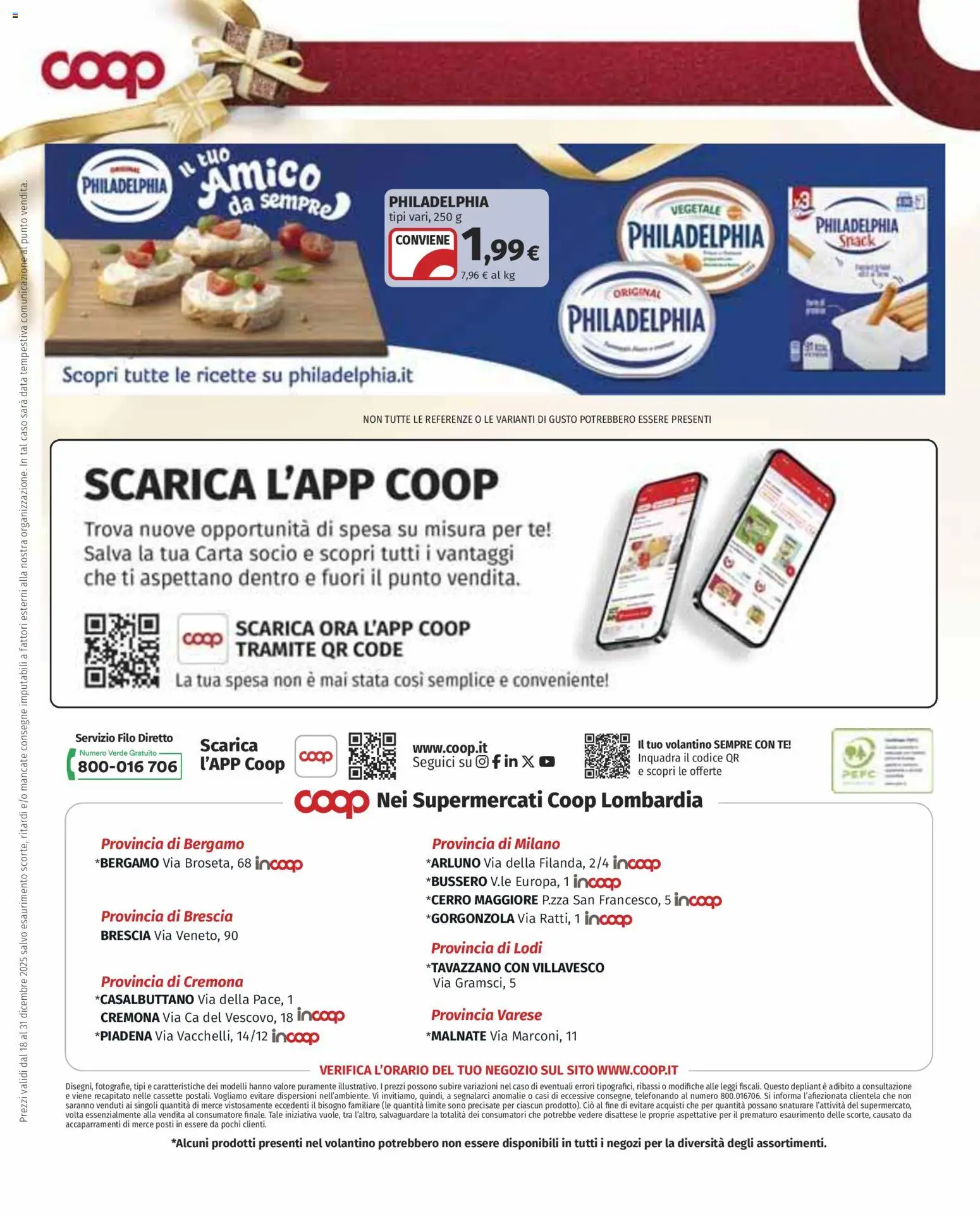 Volantino COOP	 - pagina 18 - valido dal 18/12/2025