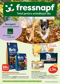 Catalog Fressnapf valabil de la 09.10.2025