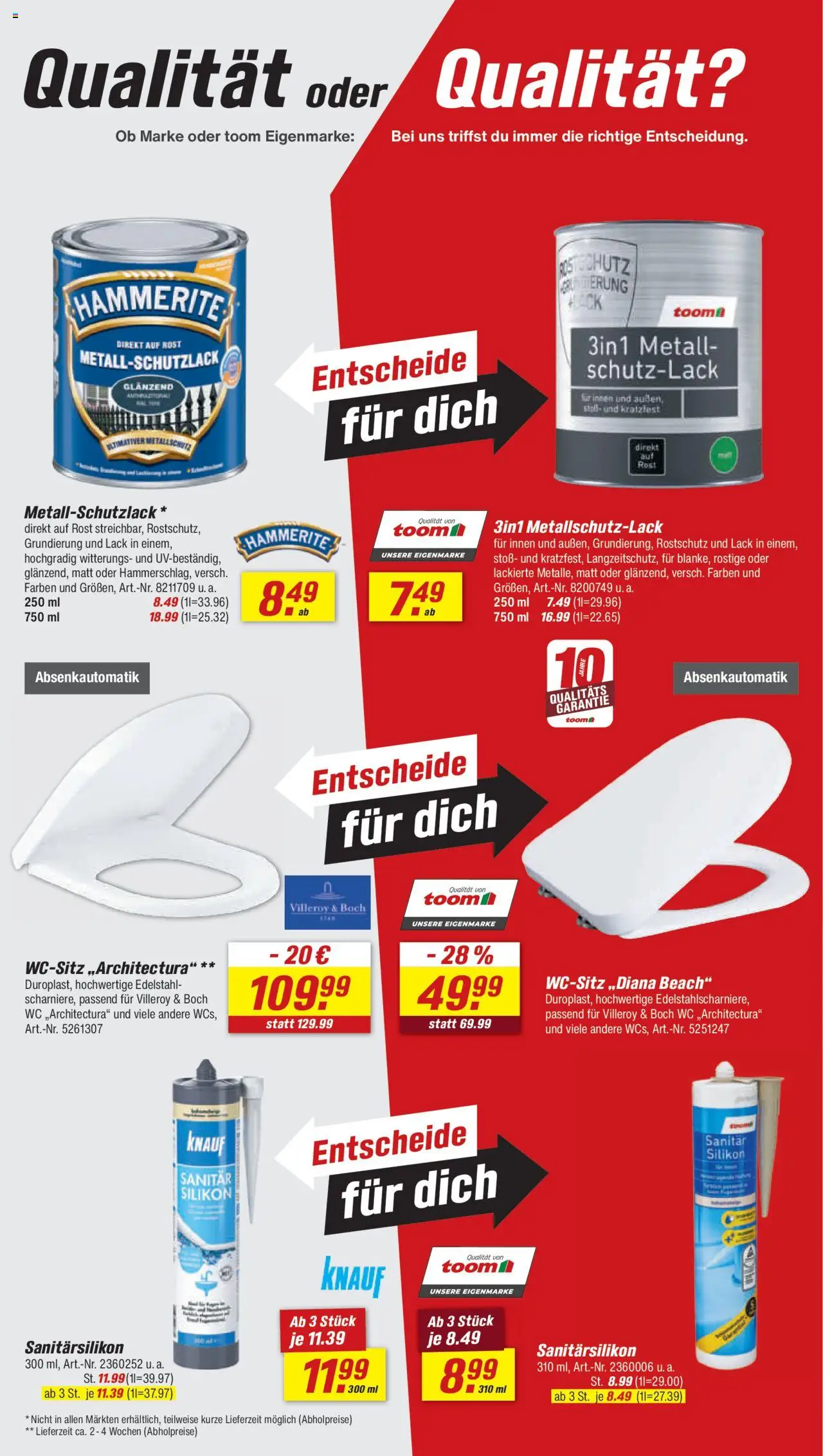 Toom Baumarkt Prospekt 	 - Seite 2 - gültig ab 26.07.2025