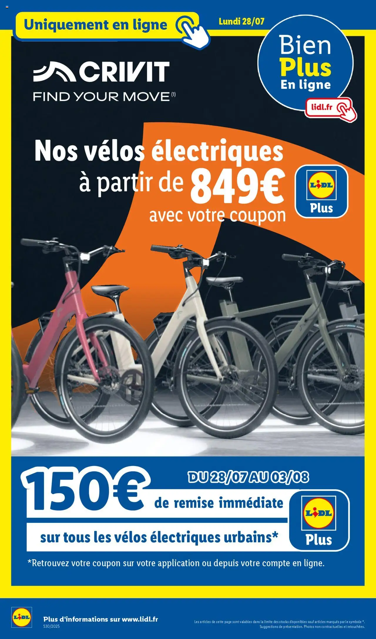 LIDL catalogue semaine 29 - page 66 - valable à partir du 24/07/2025